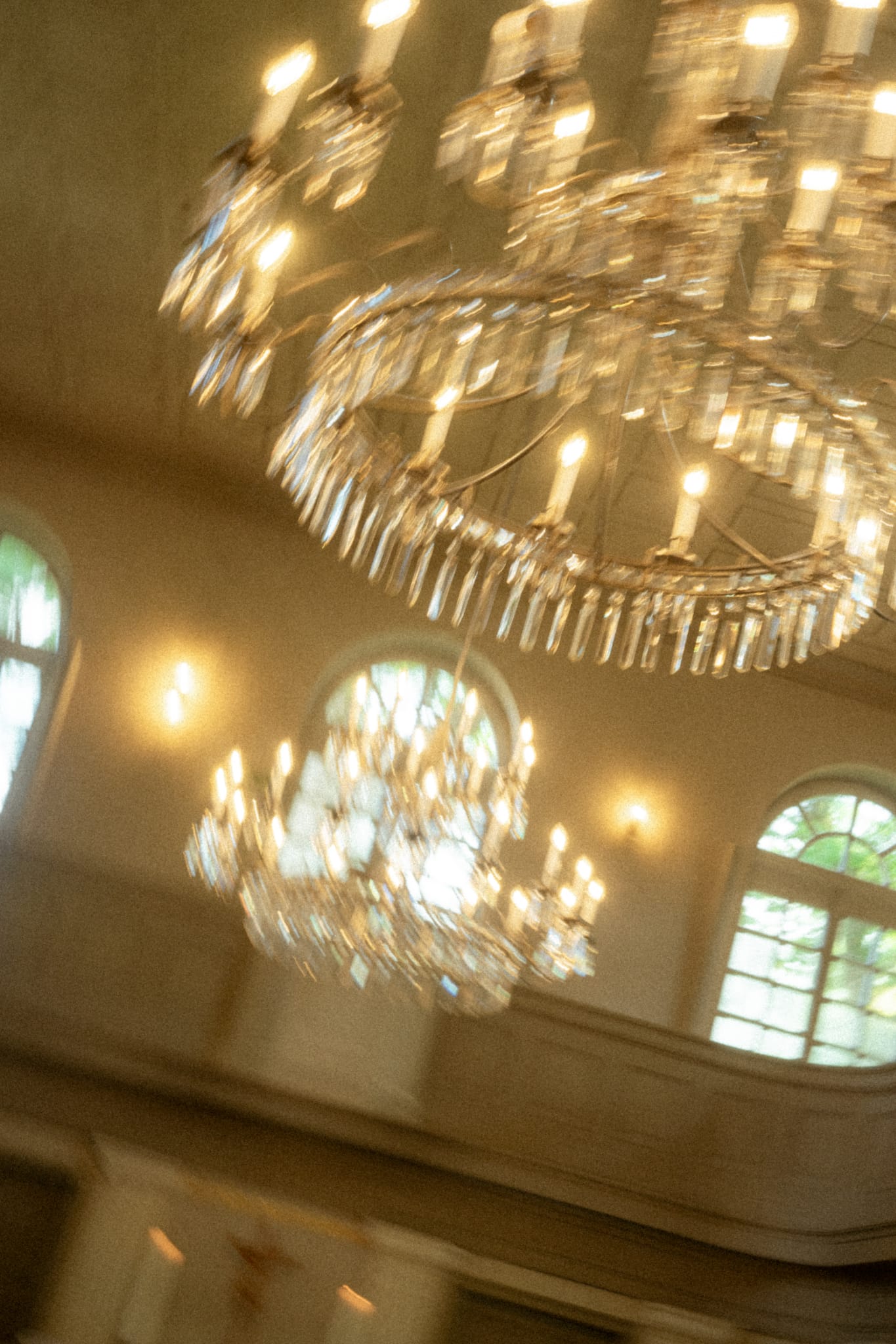 Kronleuchter im Festsaal